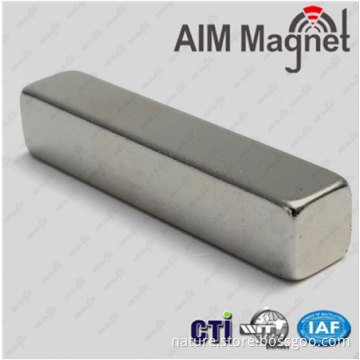 N50 grade 40x10x10 neodymium magnet